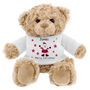 Personalised Spotty Santa Teddy Bear, thumbnail 3 of 3