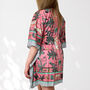 Leopard Jungle Print 100% Cotton Beach Kaftan, thumbnail 4 of 7