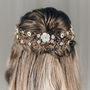 Bohemian Crown Style Wedding Hair Vine Katarina, thumbnail 6 of 12