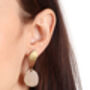 Maya Earrings, Red, thumbnail 2 of 4