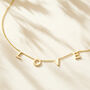 9ct Gold ‘Love’ Necklace, thumbnail 4 of 7