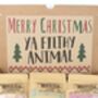 Merry Christmas Ya Filthy Animal Bath Gift Set, thumbnail 2 of 4