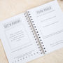 Personalised Gold Foil Food And Fitness Planner, thumbnail 4 of 12