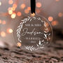 Personalised First Christmas Married Christmas Bauble, thumbnail 4 of 11