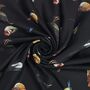 Bird Print Cotton Tassel Scarf, thumbnail 2 of 8