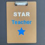 Teacher's Personalised Double Sided Clipboard, thumbnail 4 of 7
