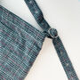 Adjustable Strap Mixed Wool Tartan Crossbody Bag, thumbnail 2 of 5