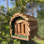 Wooden Hanging Butterfly Haven House Habitat, thumbnail 1 of 8