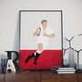 Matt Dawson England Rugby Poster, thumbnail 1 of 4