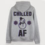 Chilled Af Women's Winter Hoodie, thumbnail 4 of 4
