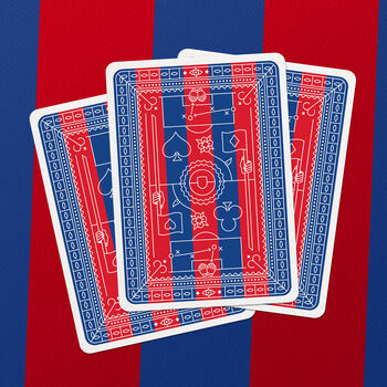 Crystal Palace Playing Cards | Gift For Football Fans, 5 of 12
