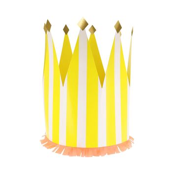 Striped Party Crowns Pack Of Eight, 7 of 10