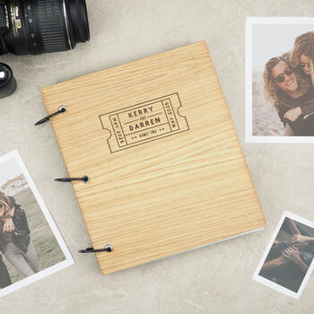 Personalised Wedding Photo Scrapbook For Couples, 3 of 12