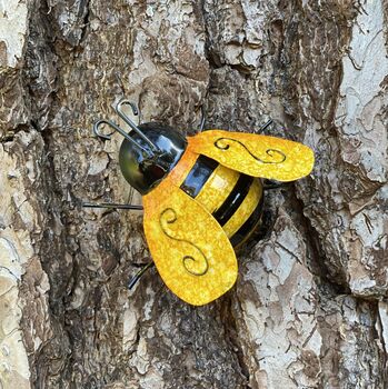 Ladybird And Bumble Bee Garden Wall Ornament, 3 of 5