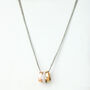 Three Rings Pendant Necklace, thumbnail 2 of 4