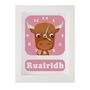 Personalised Children's Highland Cow Clock, thumbnail 7 of 9