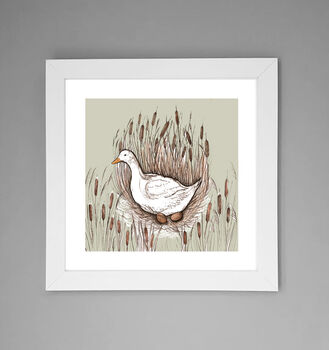 'Nesting Duck' Print, 2 of 3