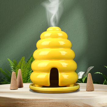 Bee Hive Incense Burning House, 3 of 3