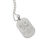 Personalised No.One Dad Steel Dog Tag Necklace, thumbnail 4 of 8