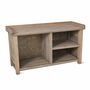 Aldsworth Wooden Bootroom Welly Store Bench, thumbnail 5 of 5