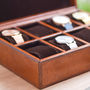 Personalised Leather Watch Box Large, thumbnail 3 of 11