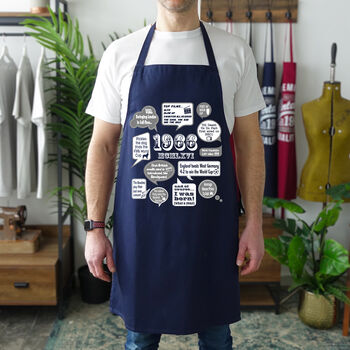 'Events Of 1966' 60th Birthday Gift Apron, 4 of 9