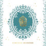 Green Ramadan Mubarak Greeting Card With Gold Foil Calligraphy, thumbnail 2 of 2