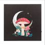 Forest Mushroom Light Up Canvas Plaque, thumbnail 5 of 5