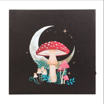 Forest Mushroom Light Up Canvas Plaque, 5 of 5