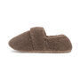 Brown Women's Heated Slippers With Removable Heatpads, thumbnail 2 of 5