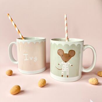 Personalised Easter Mouse Or Bunny Mug, 2 of 12