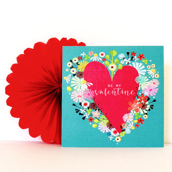 Valentine's Heart Greetings Card, 3 of 4