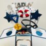 Swimming Themed 3D Birthday Card, thumbnail 2 of 8