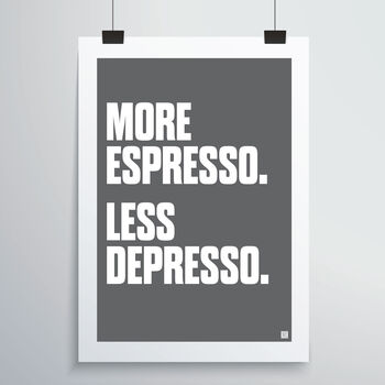 More Espresso Print, 3 of 4