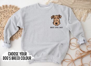 Airedale Terrier Sweatshirt, 3 of 4