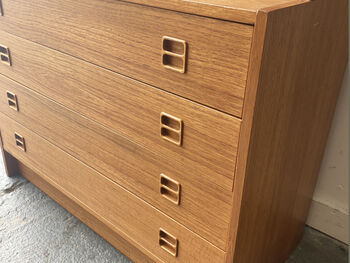 Mid Century Teak Wall Unit By Sejling Skabe, Denmar, 6 of 9