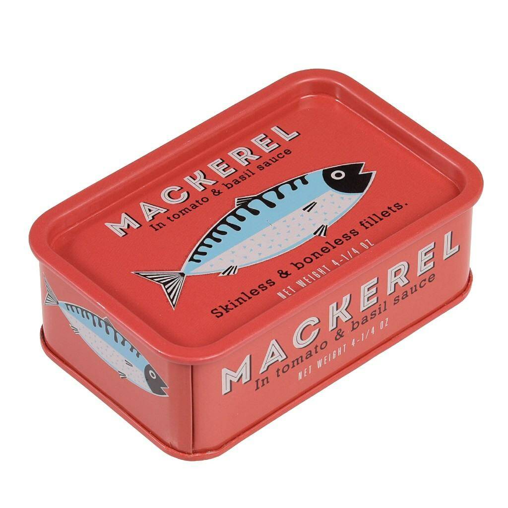 Retro Style Fishy Storage Tin By Berylune