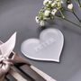 Frosted Heart Wedding Place Setting, thumbnail 1 of 2