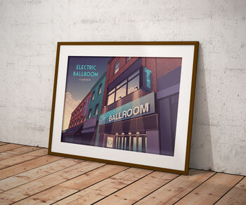 Electric Ballroom Camden Travel Poster Art Print, 5 of 8
