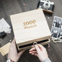 Name And Year Milestone Birthday Memory Box, thumbnail 1 of 7