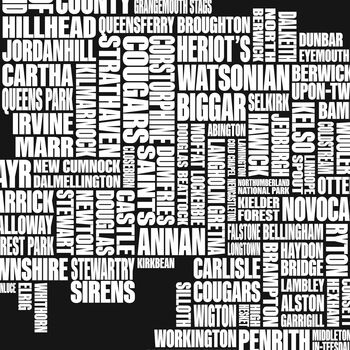 Standard UK Women's Rugby Union Team Map, 7 of 7