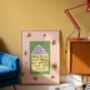 Cosy Home Family Art Print, thumbnail 3 of 4