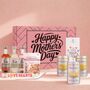 Mother’s Day Edinburgh Flavoured Gin Miniature Gift Set With Mixers, Snacks And Chocolate, thumbnail 1 of 2