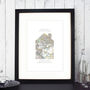 Personalised Our Home Map Print, thumbnail 7 of 12