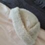 Pure Merino Wool Beanie Hat In Light Grey, thumbnail 6 of 6