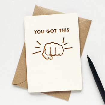 'you got this' motivational wooden card by studio thirty two ...