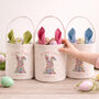 Personalised Easter Bunny Basket, thumbnail 1 of 4
