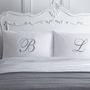 Scroll Personalised Initial Pillowcases, thumbnail 2 of 3