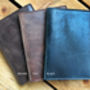 Vintage Personalised Initials Leather Passport Cover, thumbnail 10 of 10