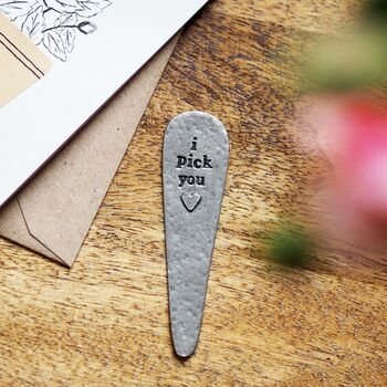 'I Pick You' Plant Marker, 2 of 2